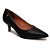 Scarpin Feminino Salto Baixo Pelica - Preto - Vizzano - Imagem 1