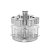 Porta Temperos Aço Inox com Base Giratória Realce - 6 Peças - Tramontina - Imagem 1