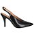 Scarpin Feminino Slingback Imperiale Salto Alto - Preto - Vizzano - Imagem 2