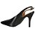Scarpin Feminino Slingback Imperiale Salto Alto - Preto - Vizzano - Imagem 4