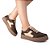 Tênis Feminino Casual Urbano Camurça - Marrom - Dakota - Imagem 4