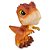 Boneco Vinil Jurassic World Explorers Baby T-Rex Marrom 23cm - Pupee - Imagem 1