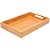 Bandeja Retangular de Bambu com Alças Ecokitchen 38cm - Mimo Style - Imagem 1