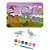 Kit Pintura com Quebra-Cabeça 24 Peças Dinossauros - DM Toys - Imagem 1
