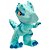 Boneco Vinil Jurassic World Explorers Velociraptor Azul 23cm - Pupee - Imagem 2