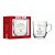 Caneca de Vidro Elegance Ao Seu Lado - 300ml - Brasfoot - Imagem 1