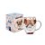Caneca de Vidro Flower Para Minha Mãe - 320ml - Brasfoot - Imagem 1