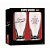 Jogo de Copos Munich Com Amor 200ml - 2 Peças - Brasfoot - Imagem 1