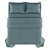Edredom Tom 200 Fios - King - Anoit Azul - Karsten - Imagem 3