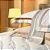 Jogo de Cama Lara Cetim 300 Fios - King - Branco/Prata - 4 Peças - Karsten - Imagem 4