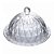 Queijeira de Cristal com Tampa Diamond - 18cm - Lyor - Imagem 2