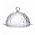 Queijeira de Cristal com Tampa Diamond - 18cm - Lyor - Imagem 1