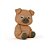 Boneco My Little Friends - Porquinho Marrom - Puff Toys - Imagem 1