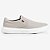 Sapatênis Slip On Masculino em Couro Marvin Easy - Cinza Claro - Ferracini - Imagem 1