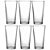 Jogo de 6 Copos de Vidro Conic 350ml - Ruvolo - Imagem 1