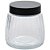 Pote de Vidro Canelado com Tampa de Metal 800ml - Ruvolo - Imagem 1