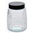 Pote de Vidro Canelado com Tampa de Metal 1200ml - Ruvolo - Imagem 1