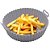 Forma de Silicone Redonda para Air Fryer 19cm - Cinza - Lyor - Imagem 2