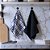 Conjunto com 2 Panos de Prato Verona 60x40 - Cinza Escuro - Lyor - Imagem 5