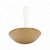 Concha para Molho de Aço Inox Positano Dourada 32cm - Lyor - Imagem 3