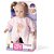 Boneca Diver New Born Acabou de Nascer - Divertoys - Imagem 2