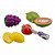 Kit Comidinhas Frutas e Vegetais - 5 Peças - Fênix - Imagem 1