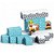 Blocos de Montar Magnético Pixel World: Ice House Adventure 32 Peças - Sembo Block - Imagem 1