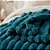 Manta Supreme - Casal - Dark Green - Kalux - Imagem 2