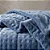 Coberdrom Plush Confort - King - Azul Glacial - Kalux - Imagem 3