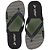 Chinelo Masculino Core Graphic - Preto e Verde - Rider - Imagem 1