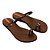 Chinelo Feminino Ring Lux Dourado - Marrom - Ipanema - Imagem 1