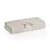 Toalha de Rosto Yuna - Platina/Branco 3444253 - Karsten - Imagem 1