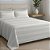 Jogo de Cama Premium Queen - Lines Bege - 200 Fios - Estamparia - Imagem 1