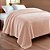 Manta Flannel Bouclé Golden - Casal - Rosé - Rozac - Imagem 1