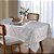 Toalha de Mesa Quadrada Renova 4 Lugares - Iris - Döhler Clean - Imagem 1
