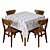Toalha de Mesa Quadrada Renova 4 Lugares - Ciana - Döhler Clean - Imagem 2