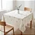 Toalha de Mesa Quadrada Arabella - Diana - 4 Lugares - Döhler - Imagem 1