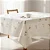 Toalha de Mesa Quadrada Arabella - Diana - 4 Lugares - Döhler - Imagem 3