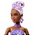 Boneca Barbie Petal Pop Reveal - Margarida Roxa - Mattel - Imagem 4