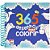 Livro 365 Desenhos para Colorir Azul - Happy Books - Imagem 1