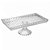 Travessa Geneva com Pé Cristal - 34cm - Wolff - Imagem 1