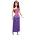 Boneca Barbie Princesa Básica Morena - Rosa e Roxo - Mattel - Imagem 1