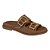 Sandália Feminina Rasteira Slide Ultra Soft Fivela - Avelã - Modare Ultraconforto - Imagem 1