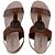 Sandália Feminina Floather Nature - Avelã - Modare Ultraconforto - Imagem 3