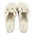 Chinelo Feminino Nobuck Ultra Soft com Laço - Creme - Modare - Imagem 2