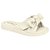 Chinelo Feminino Nobuck Ultra Soft com Laço - Creme - Modare - Imagem 1