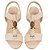 Sandália Feminina Salto Bloco Nature - Creme - Modare Ultraconforto - Imagem 2