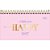 Agenda de Bolso Happy 2027 - Rosa - Tilibra - Imagem 1