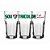 Copo de Vidro Bristol Fluminense - 520ml - Brasfoot - Imagem 1