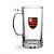 Caneca de Vidro Berlim Iron Série Ouro 480ml - Flamengo - Brasfoot - Imagem 2